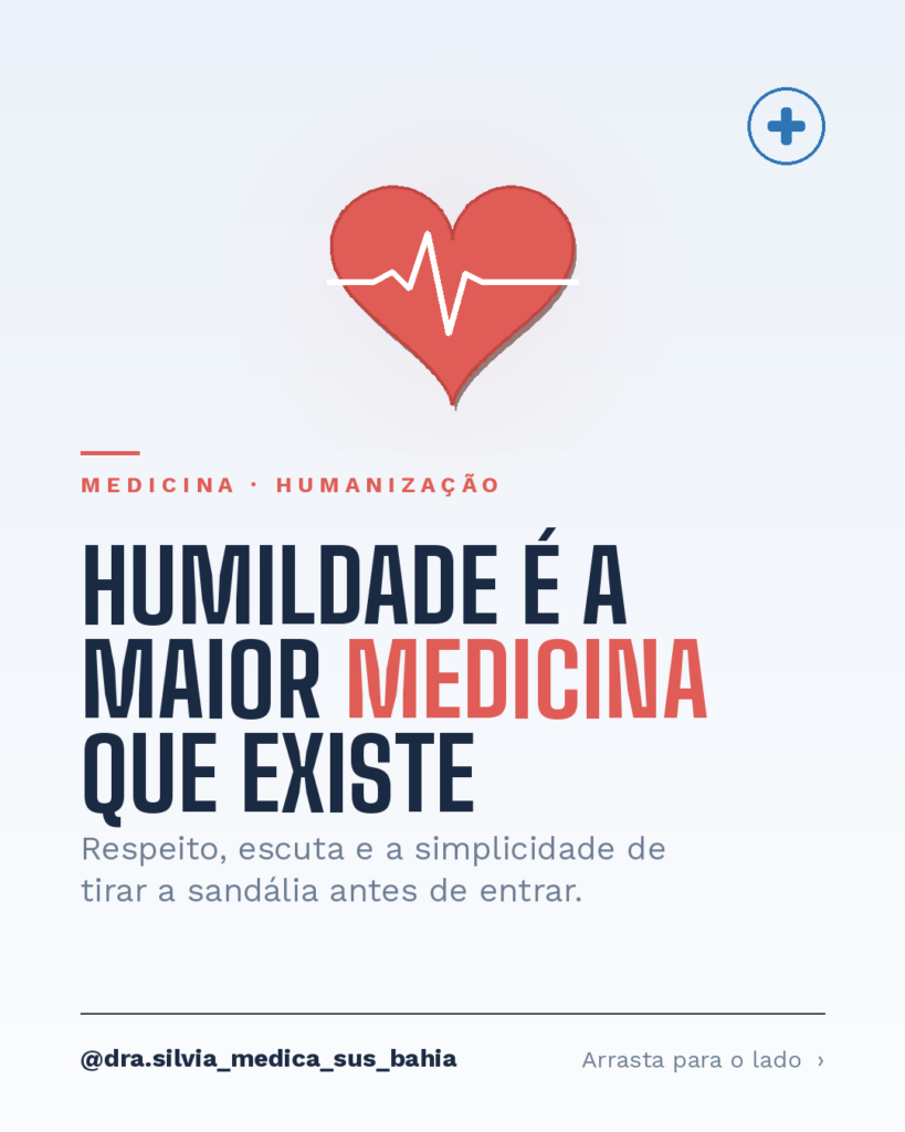 A humanização na medicina não cabe em um diploma. Ela aparece em gestos pequenos e um deles aconteceu numa visita em Pojuca. Antes de entrar na casa de uma liderança local, tirei a sandália na porta. Simples assim, como faço em qualquer casa que visito. Para mim, era apenas respeito. Para ele, foi algo inesquecível.